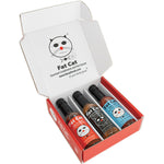 Heat Lovers 3 Bottle Hot Sauce Gift Box - Fat Cat Gourmet Hot Sauce & Specialty Condiments