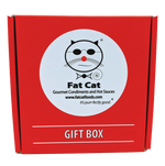 Heat Lovers 3 Bottle Hot Sauce Gift Box - Fat Cat Gourmet Hot Sauce & Specialty Condiments